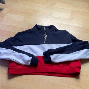 Long sleeve crop top jacket